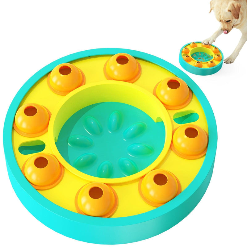 Brinquedo Interativo Alimentador Quebra-cabeça Inteligente Para Cães - Caixa Favorita