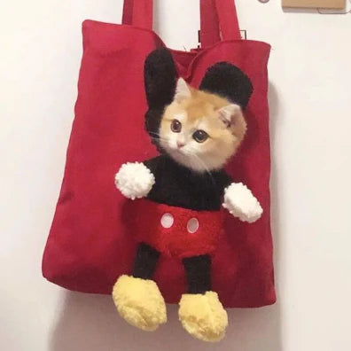Bolsa para Transporte de Cachorros e Gatos - Mouse Bag - Caixa Favorita