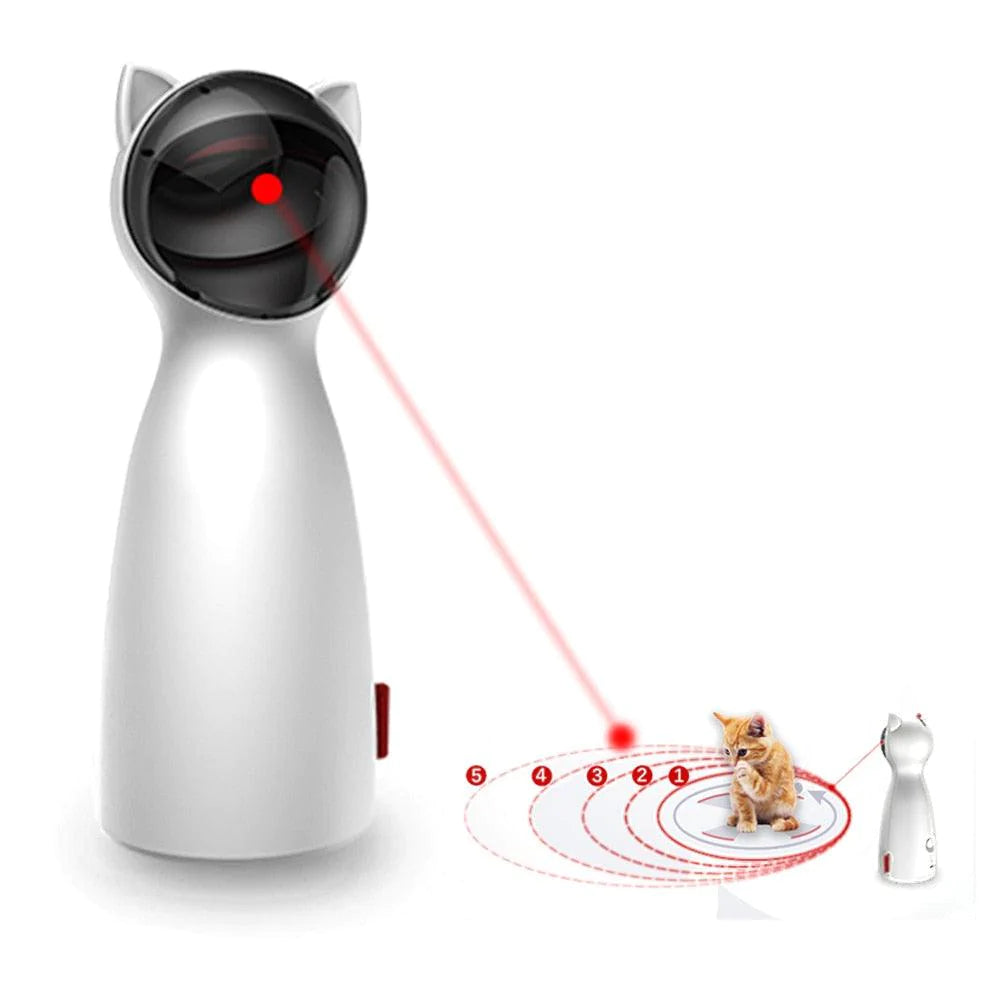 DAMGOO Brinquedo Interativo Automático Feixe de Luz para Gatos - Dular