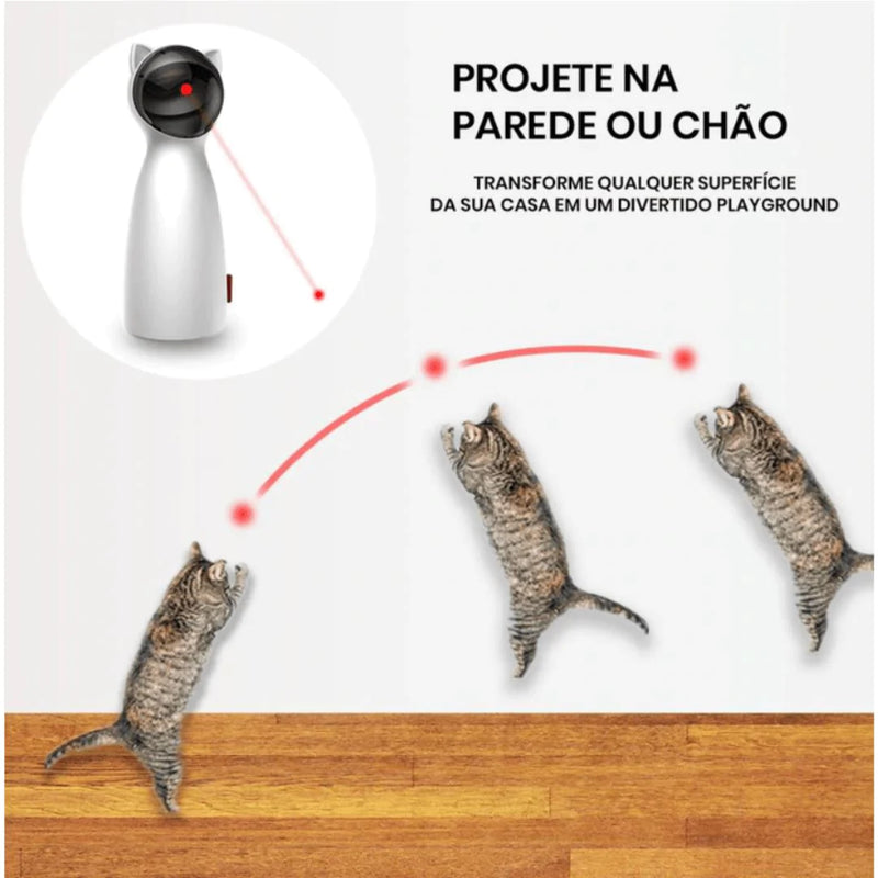 Brinquedo Automático de Laser Para Gatos - Caixa Favorita