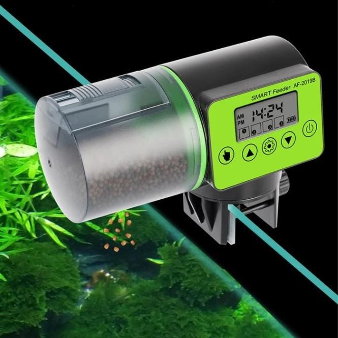Alimentador automático para peixes - Tela de LCD - Caixa Favorita