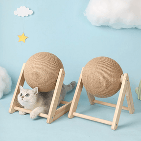 Arranhador Bola para Gatos Brinquedo Interativo - Bola Favorita® - Caixa Favorita