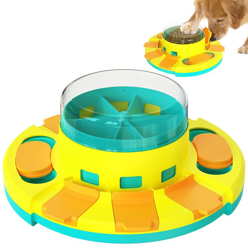 Brinquedo Interativo Alimentador Quebra-cabeça Inteligente Para Cães - Caixa Favorita