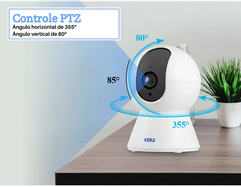 Câmera de Monitoramento Pet WIFI - Caixa Favorita