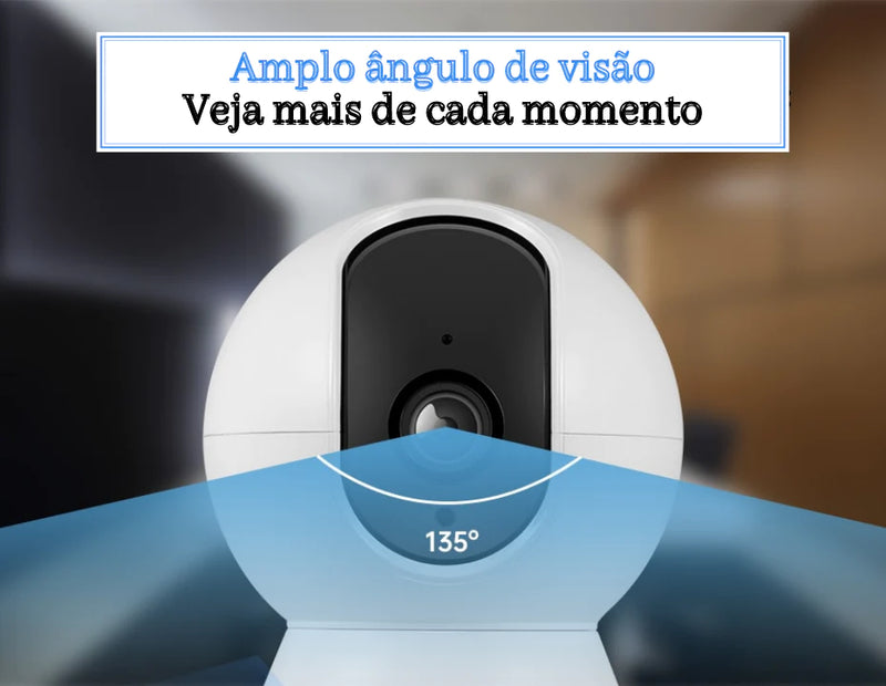 Câmera de Monitoramento Pet WIFI - Caixa Favorita