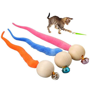 Brinquedo Bolinha Interativa com Sino Para Gatos - Wiggly Ball - Caixa Favorita