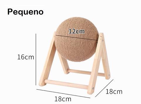 Arranhador Bola para Gatos Brinquedo Interativo - Bola Favorita® - Caixa Favorita