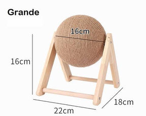 Arranhador Bola para Gatos Brinquedo Interativo - Bola Favorita® - Caixa Favorita