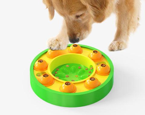 Brinquedo Interativo Alimentador Quebra-cabeça Inteligente Para Cães - Caixa Favorita