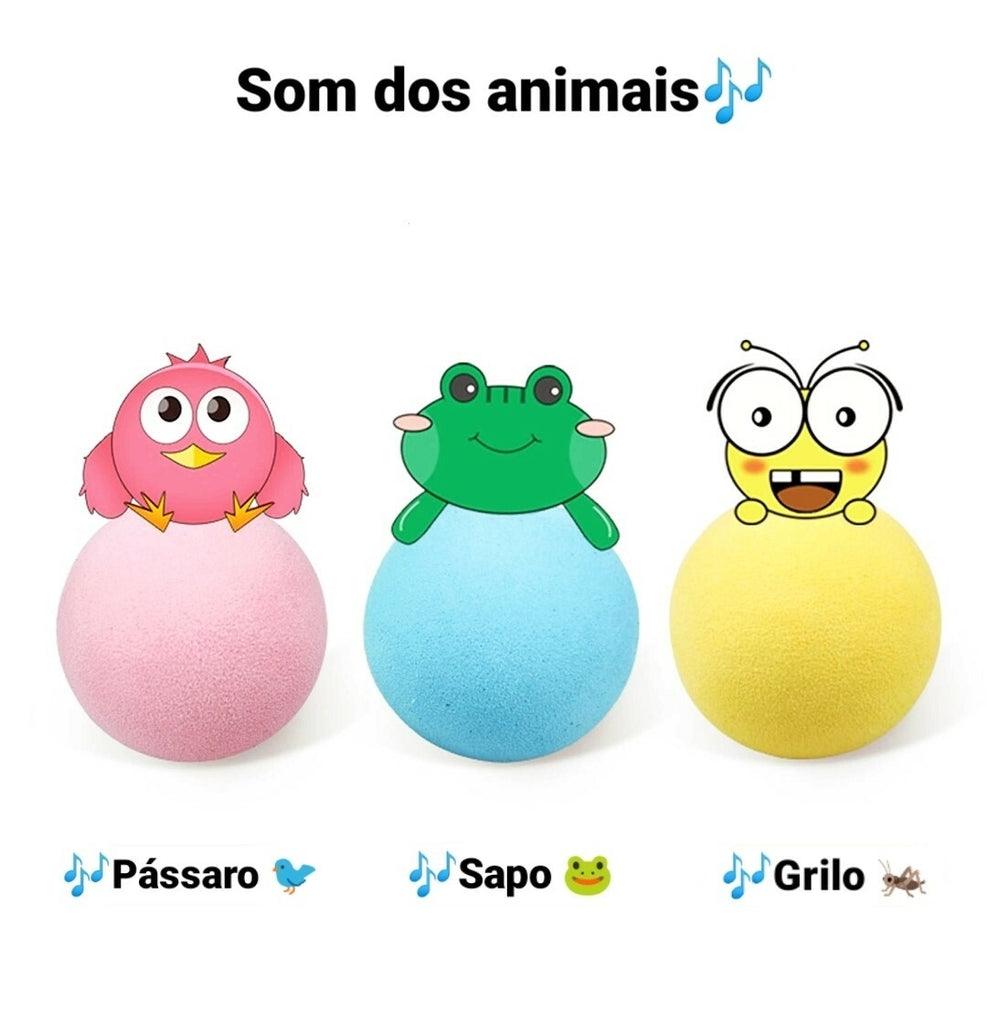 Bola Inteligente Brinquedo Interativo para Gatos e Cães - SMARTPETS - Caixa Favorita