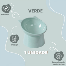 FoodBowl - Tigela Elevada para Pets - Caixa Favorita