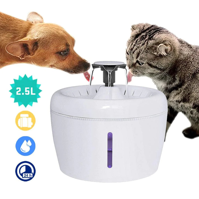 Fonte de Água 2.5L para gato e cão - Caixa Favorita