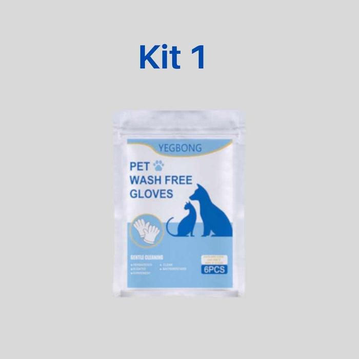 Luvas Magica Pet Wash® - Para limpeza e higienização sem água cães/gatos - Caixa Favorita